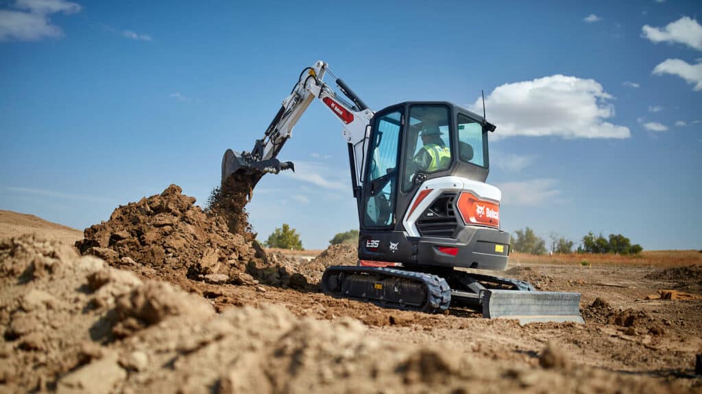 Bobcat E35 Mini Excavator