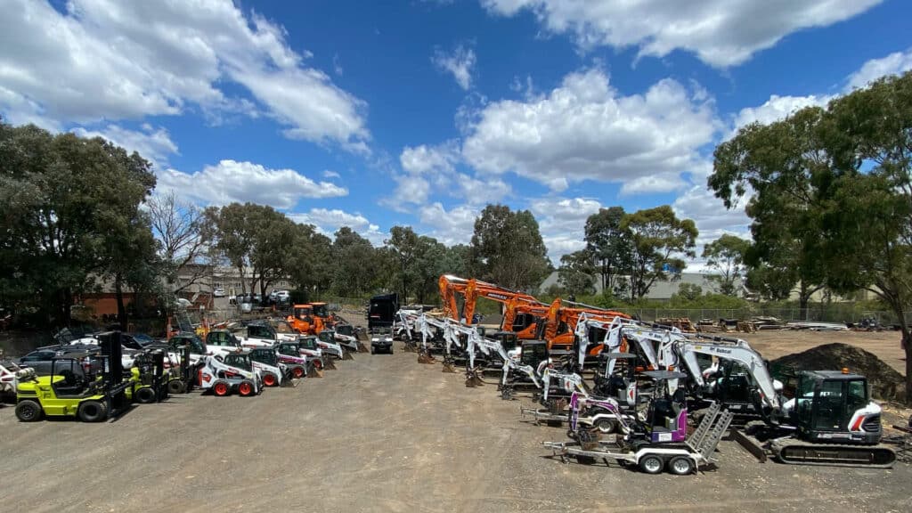 excavator hire