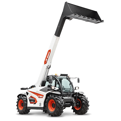 Bobcat TL30.60 construction telehandler studio image showing compact design and telescopic boom